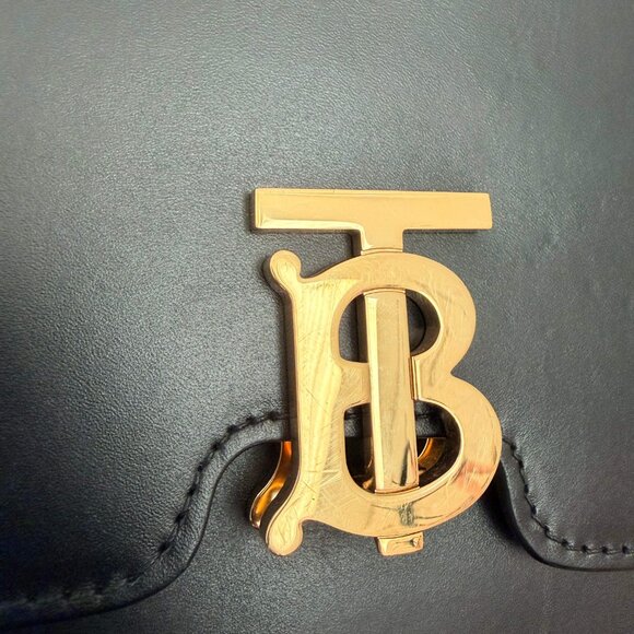 BURBERRY TB Mini bags Leather Black Free Shipping | Duties Paid - Picture 7 of 16